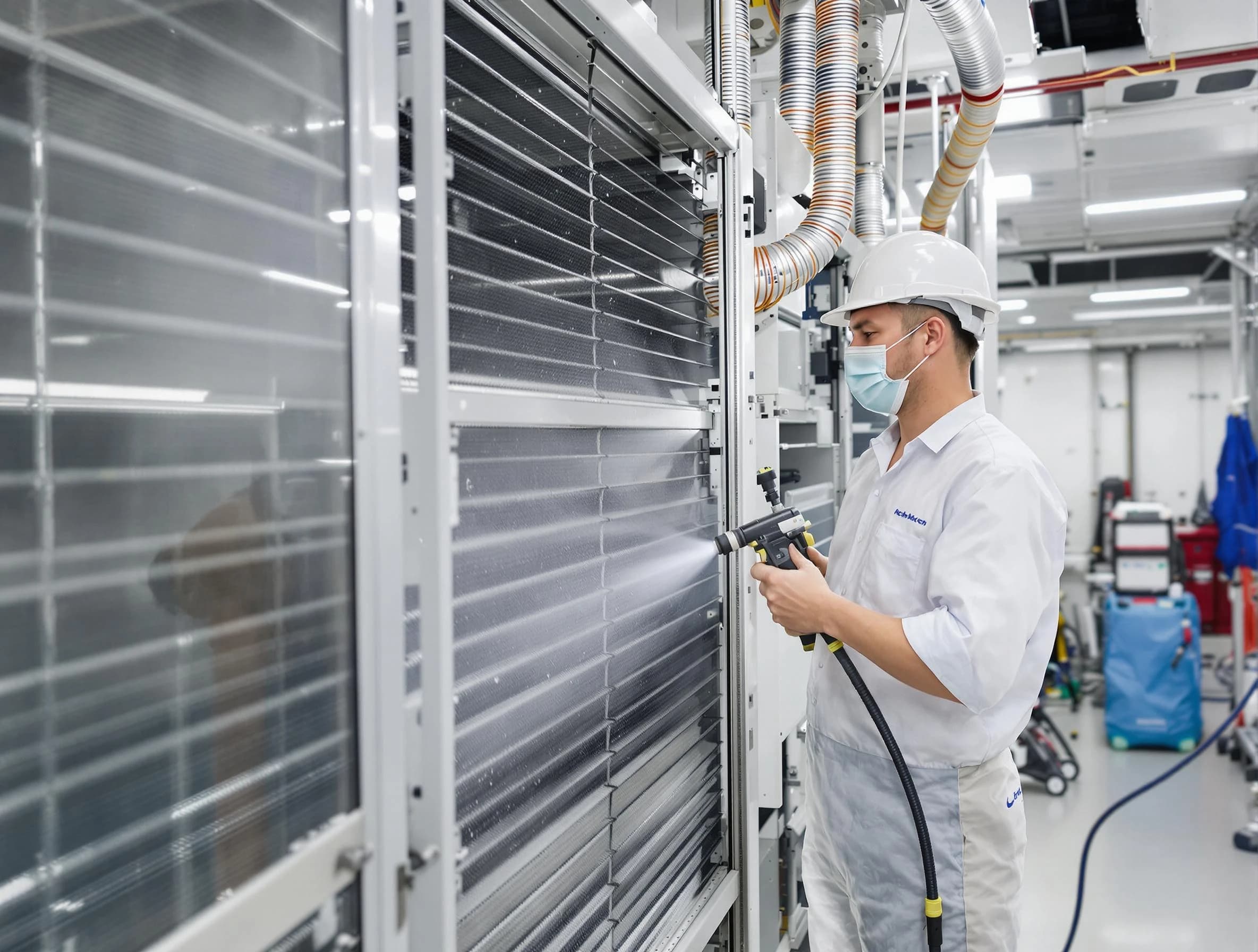 Professional AC coil cleaning by Washington Terrace Air Duct Cleaning in Washington Terrace