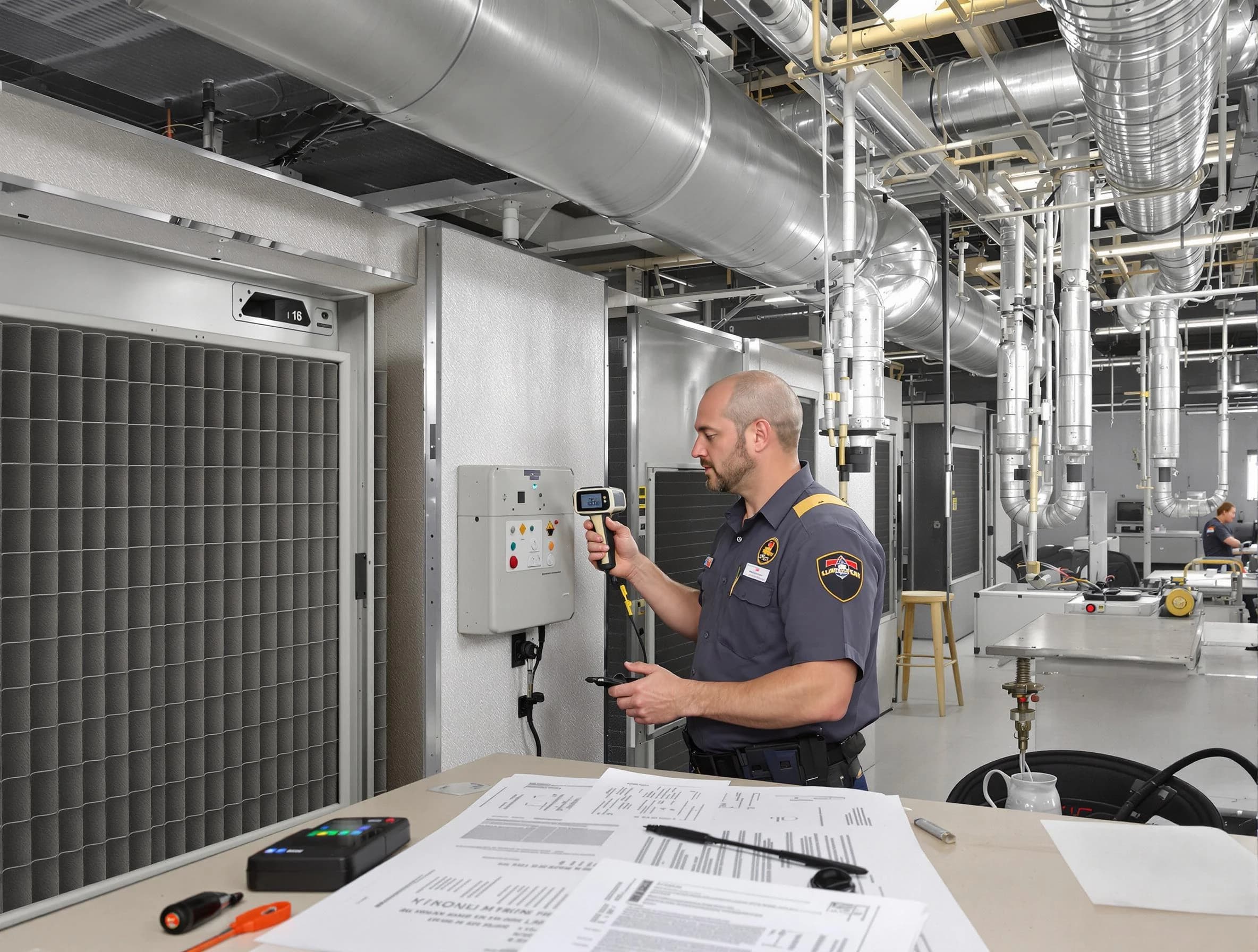 Professional filter system inspection by Washington Terrace Air Duct Cleaning in Washington Terrace