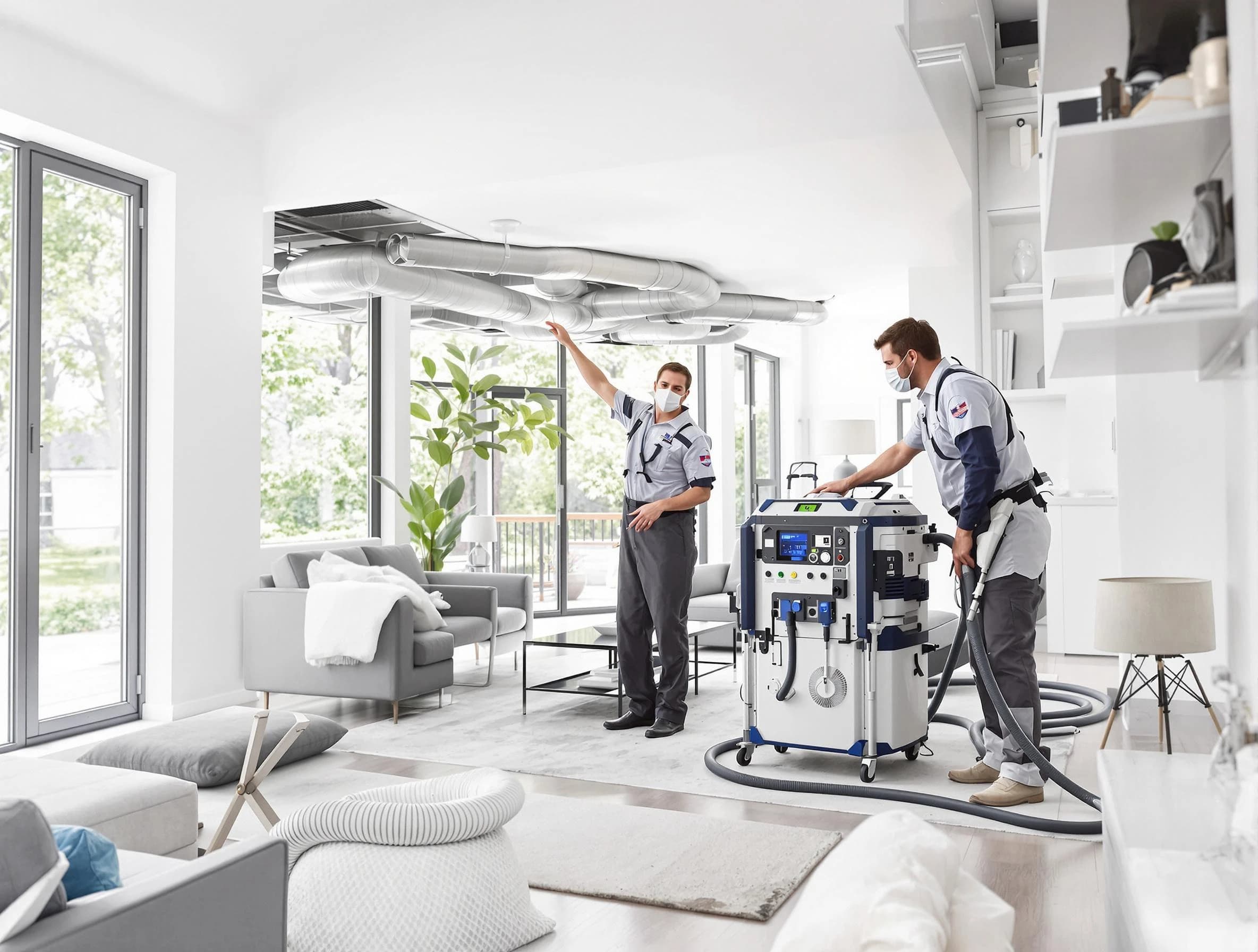 Washington Terrace Air Duct Cleaning professional conducting pure air duct cleaning with state-of-the-art equipment in Washington Terrace