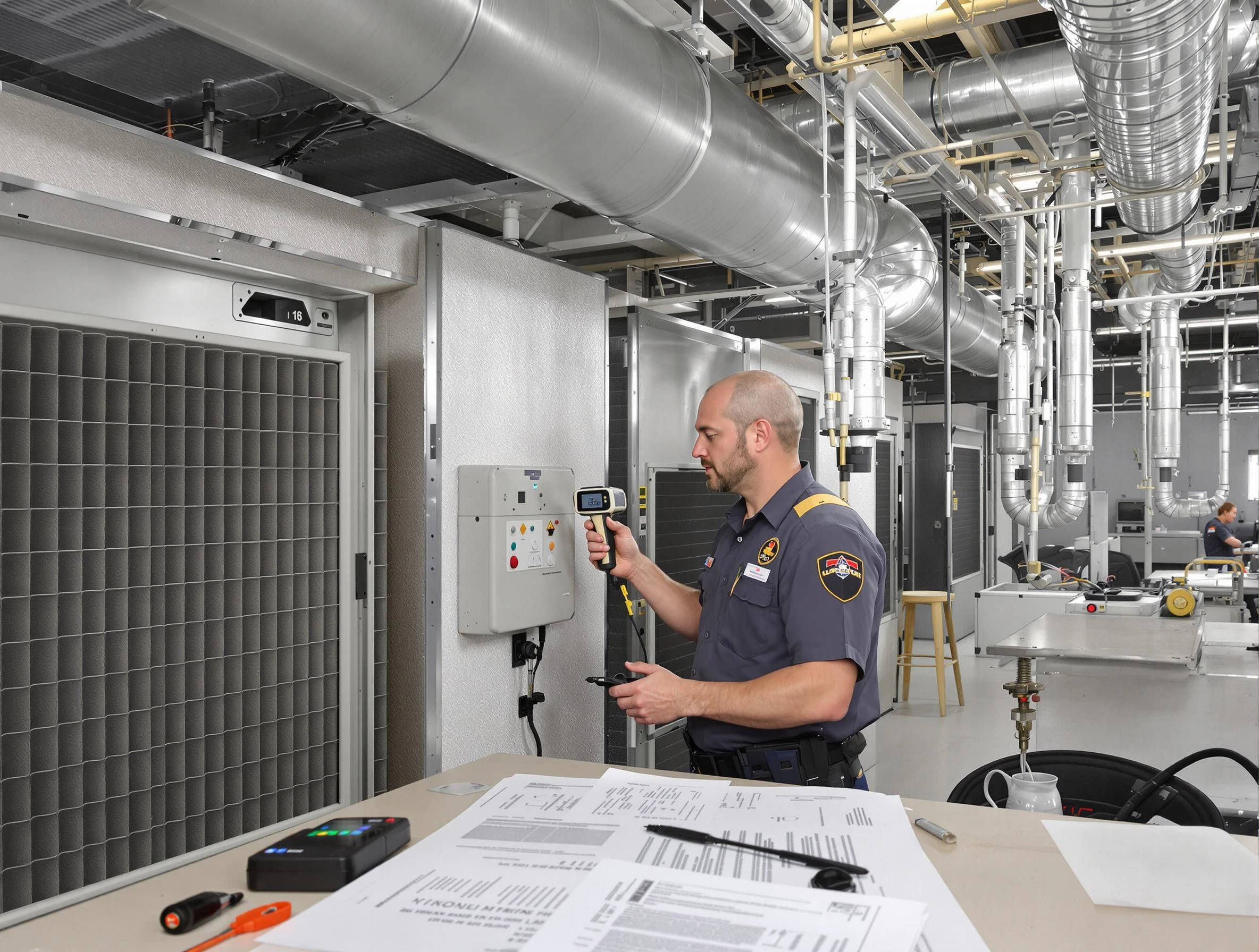 Professional filter system inspection by Washington Terrace Air Duct Cleaning in Washington Terrace